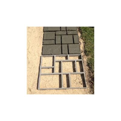 China Concrete Road Finishing Hot Selling Pavers Plastic Injection Molds Sidewalk Lane Mold For Concrete Paving for sale