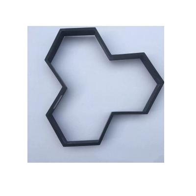 China High Flexibility DIY Injection Mold Factory Sidewalk Paths Plastic Paving Track Mold Plastic Concrete Pavement Mold Wholesale for sale