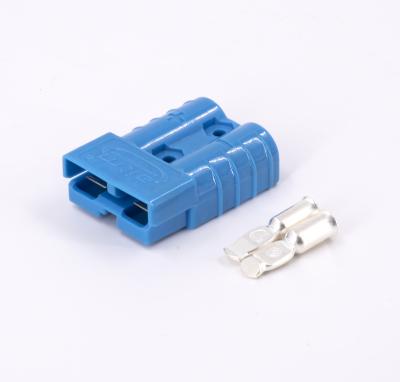 China Power Charger 50A Blue For Andersonstyle Connector And 50Amp 600v Battery Charging Socket for sale