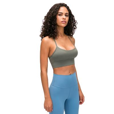 China Breathable Active Wear Women Work Out Clothing Woman Sports Bra Top Fitness for sale