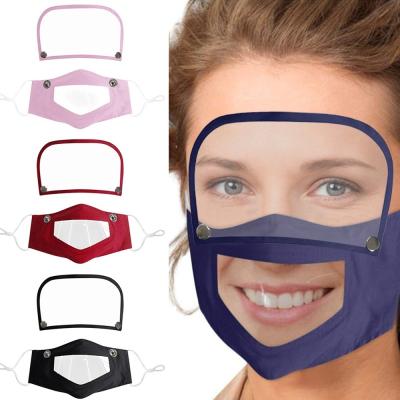 China Personal Protection SDLiKang Detachable Visual Lip Mask For Adults With Obvious Facial Expressions Anti-smog Mask For Deaf Dumb People for sale