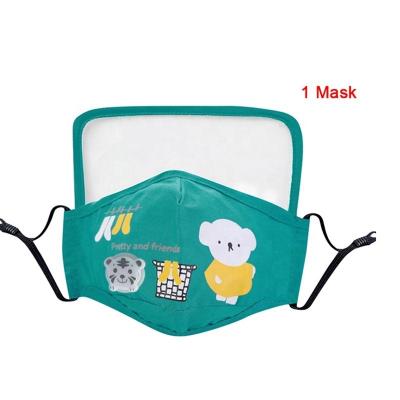 China LiKang personal wholesale cotton protective face mask with valve reusable breathing face mask for kids facemask with eye shield for sale