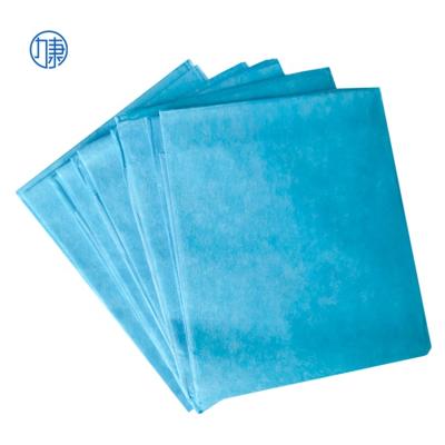 China Likang Breathable Professional Surgical Waterproof Nonwoven Hospital Medical Disposable Bed Sheet for sale