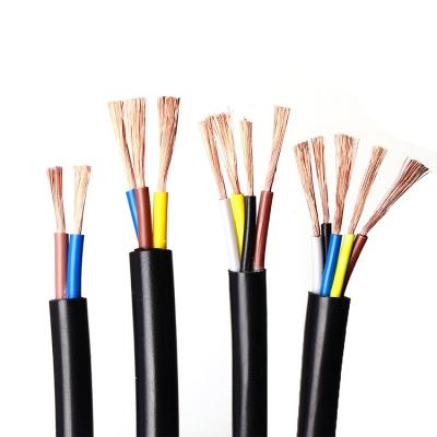 China Flexible Construction 300/500V H05VV-F Copper Wire PVC Insulation And Sheath Rvv for sale