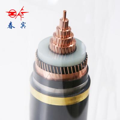 China High Voltage Power Plant 35KV 240MM2 Single Core XLPE Insulated Power Cable for sale