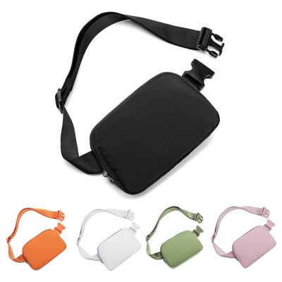 China Water proof Custom Wholesale Women Waterproof Nylon Crossbody Running Belt Bag Sport Bum Funny Pack Waist Bag for sale