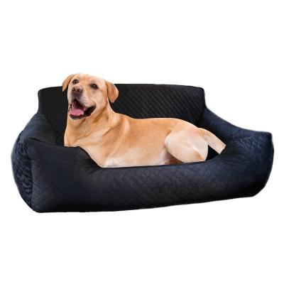 China Viable Pet Booster Backseat Bed for Car Travel Safety Dog Seat for Large/Medium Dog Under 60 Pounds or 2 Small Dogs for sale