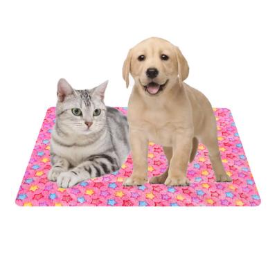 China Cooling 2022 Keep Cool in Summer Ice Pad Portable Pet Cooling Pad Home or Outdoor Cat Summer Cooling Bed Pet Cooling Pad for sale