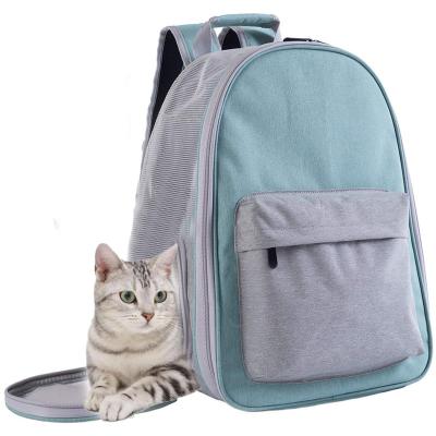 China Viable Outdoor Portable Breathable Backpack For Kitten And Small Dog Cat Travel Backpack For Pet Backpack Pet for sale