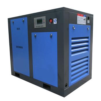 China 22kw Lubricated Air Compressor/30HP Industrial Screw Compressor Air Compressor for sale