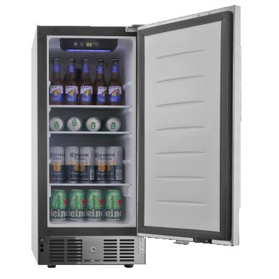 China Wholesale High Quality 82L Fully Integrated Fridge COMPRESSOR Cold Beverage Fridge Household Refrigerator with Compressor for sale