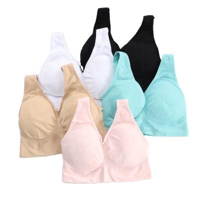 China QUICK DRY Munafie Seamless Sports Latest Design Comfortable Underwear Feeding Bra for sale