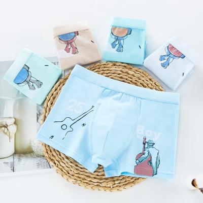 China 5 Pieces Antibacterial Children's Underwear Antibacterial Children's Underwear Cotton Teenage Boy's Boxers College Boy's Student Boxers Teen Briefs for sale