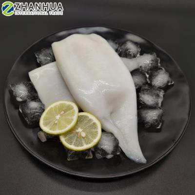 China Low Sugar Squid Tube Malaysia Squid Tube 1kg/bag Raw Squid Meat for sale