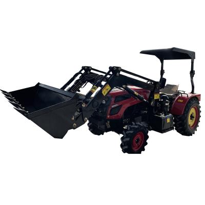 China Cheap Factory Garden Tractor Backhoe Garden Tractor Electric Wheel Weight Steel Garden 4x4 Tractor for sale