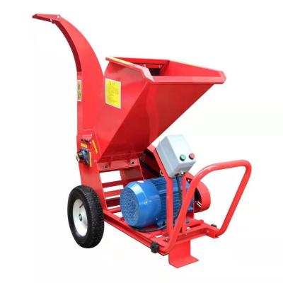 China Farms Shredder Fine Wood Chipper Garden Quality Electric Wood Chipper Tracked for sale