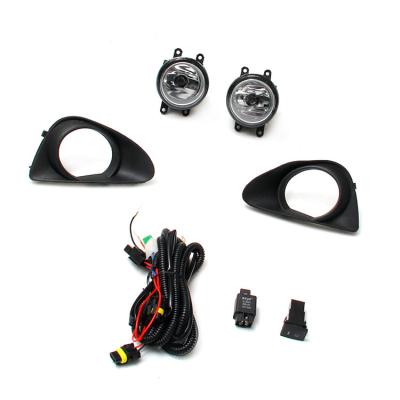 China Full Kit Driving Lamp Fog Lamp Fog Light W/ Black Cover For VITZ 2009 2010 2011 2012 With Wire Switch+Halogen Bulb VITZ 2009-2012 for sale