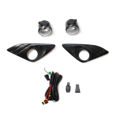 China Full Horizontal Plane Car Front Bumper Fog Lamp Light Kit with Black Cover for Camry L/LE/XLE 2012 2013 2014 Camry L/LE/XLE 2012-2014 for sale