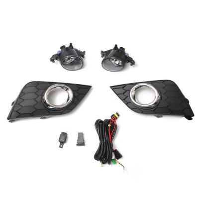 China Full WL Car Front Bumper Fog Lamp Fog Light Kit For Sylphy/Sentra 2016 2017 with Sentra/Sylphy 2016-2017 (Halogen) Wire Switch+Halogen bulb for sale