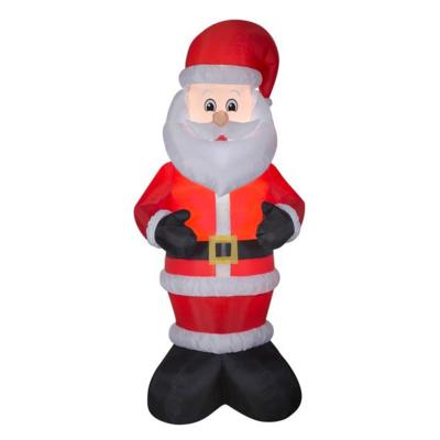 China Christmast Ornament Cheap Price Inflatable Outdoor Christmas Santa Decorations For Festival Party for sale