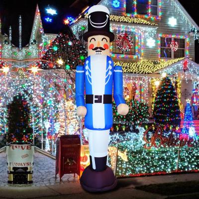 China Inflatable Nutcracker Inflatable Outdoor Inflatable Soldier Decoration Christmas Holiday Holiday Decoration for sale