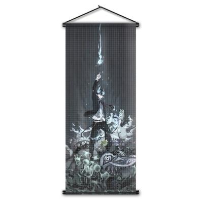 China Custom Indoor Advertising Ceilling Banner Display Polyester Fabric Hanging Wall Roll Banner Soft Hanging/Flying Poster for sale