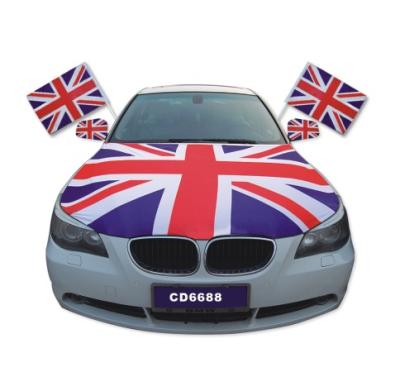 China Custom Sublimation Country Car Flags Car Hanging National Flag Soft Blank New Way Flag With Clip for sale