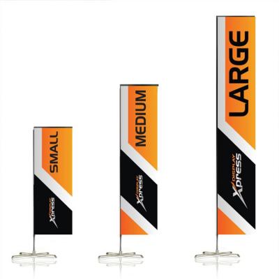 China Good Quality Hotel and Resort Shenzhen Flag Outdoor Event Advertising Double Side Printing Aluminum Square Flagpole Rectangle Banner Beach Flag for sale