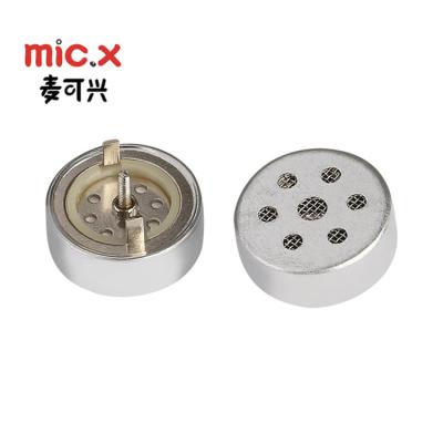 China Environmental Protection Copper Unidirectional Noise Canceling Electret Condenser Microphone 1660 For Electret Microphone Capsule for sale