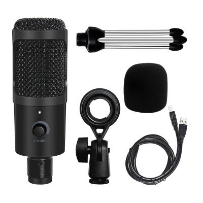 China BM-U750 Handheld Microphone USB Desktop Streaming PC Professional Microphone Computer Condenser Gaming Podcast Microphone for sale