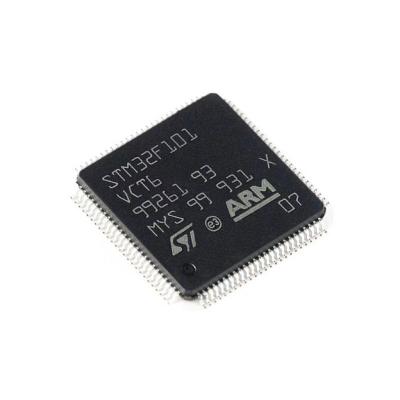 China New and original STM32F101VCT6 standard LQFP-100 IC Chip Integrated Circuit for sale