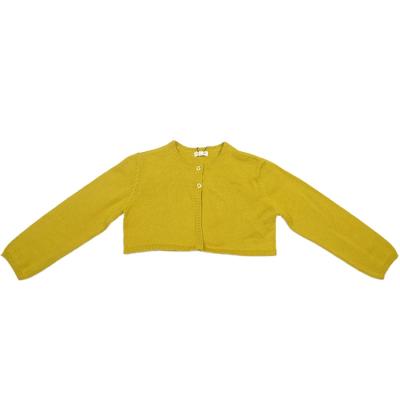 China Wholesale High Quality Thick Knitted Children's Button Cardigan Long Sleeve Sweater Anti-Shrink for sale