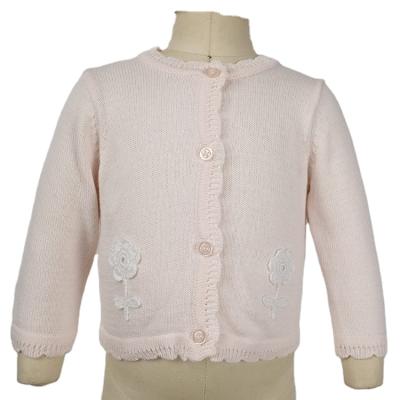 China Anti-Shrink Made in China High Quality Children's Sweater Girl Sweater Fashion Ruched Sweater for sale