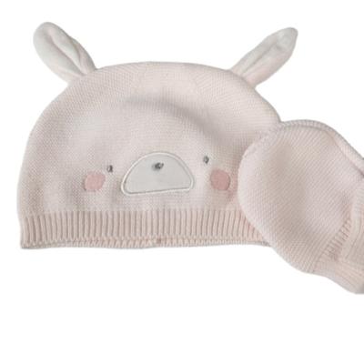 China Stylish made of high quality cartoon animal style baby hat pure china cotton material for sale