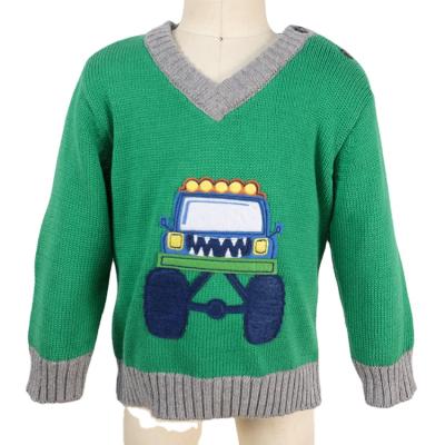 China 2021 anti-shrink newest design baby sweater sweater for fall for sale