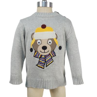 China Toddler 2021 Anti-shrinkage Jumper Cotton Baby Pullover Sweater for sale