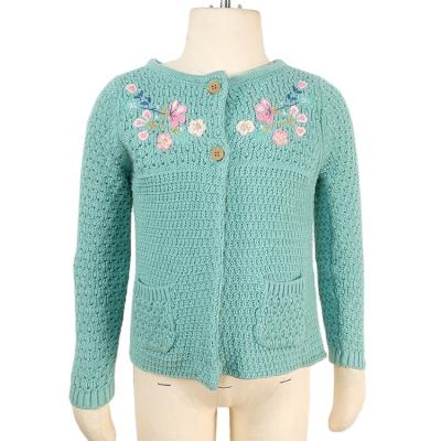 China High Quality Organic Cotton Baby Sweater Custom Knitted Cardigan Anti-Shrink for sale