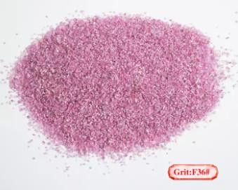 China Startendes Grit Pink Fused Alumina PA der Medien-36 zu verkaufen