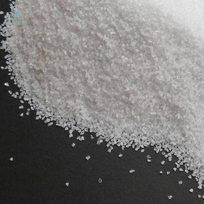 China 46 Grit Al2o3 Aluminum Oxide Sand Blast Media Color White for sale