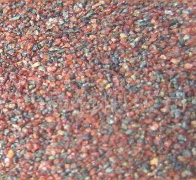 China Opgepoetste Randen Garnet Abrasives Sandblasting Media 80 Gruis Te koop