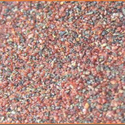 China 24 Grit Garnet Abrasives, Garnet Blasting Material Jumbo Bag-Paket zu verkaufen