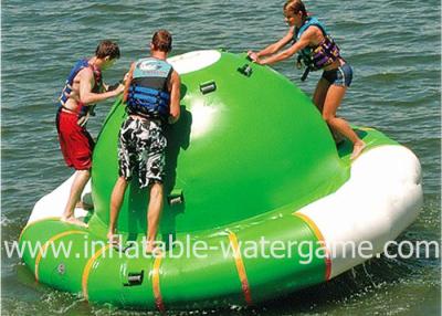 China Heat Welding Inflatable Saturn Water Toy Customized Logo Printing OEM / ODM for sale