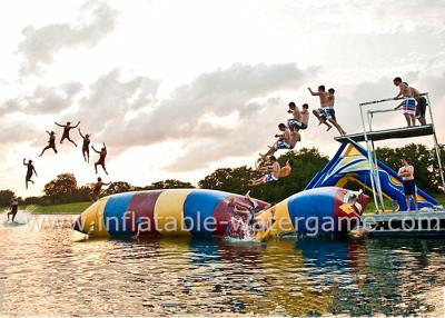 China Colorful Catapult Launch Inflatable Water Sports , Inflatable Water Fun for sale