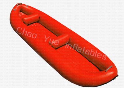 China Professional Hot Welded PVC Inflatable Kayak Boat Durable 400CM X 90CM for sale