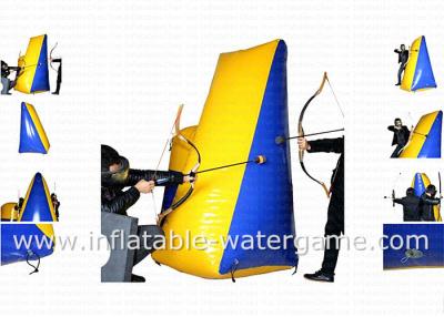 China Commercial Inflatable Paintball Bunker , Inflatable Paintball Obstacles Included Air Pump for sale