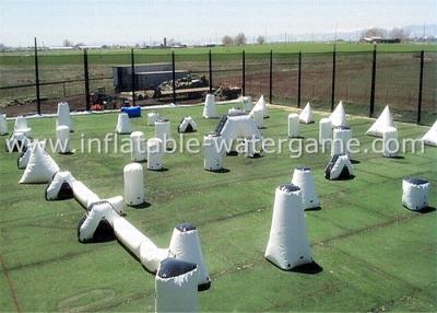 China PVC Inflatable Paintball Bunkers , Paintball Blow Up Bunkers For Outdoor Shooting for sale