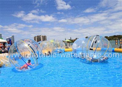 China T-ZIP Zipper Inflatable Walking Water Ball 2M Diameter Acceptable Logo Printing for sale