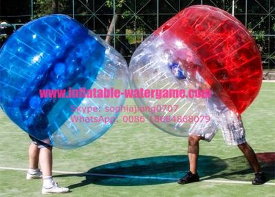 China High Performance Colorful 1.0mm PVC Soccer Bumper Balls Inflatable For Schools / Rental Business for sale