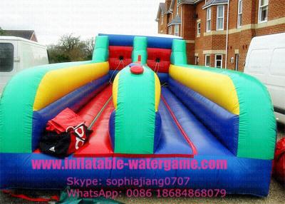 China Attractive Inflatable Bungee Run Hire High Performance With CE Blower for sale