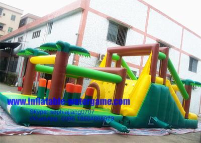 China Jungle Backyard Giant Inflatable Obstacle Course Equipment Portable Toy for sale